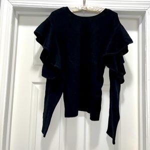 Rachel Roy ruffle sweater